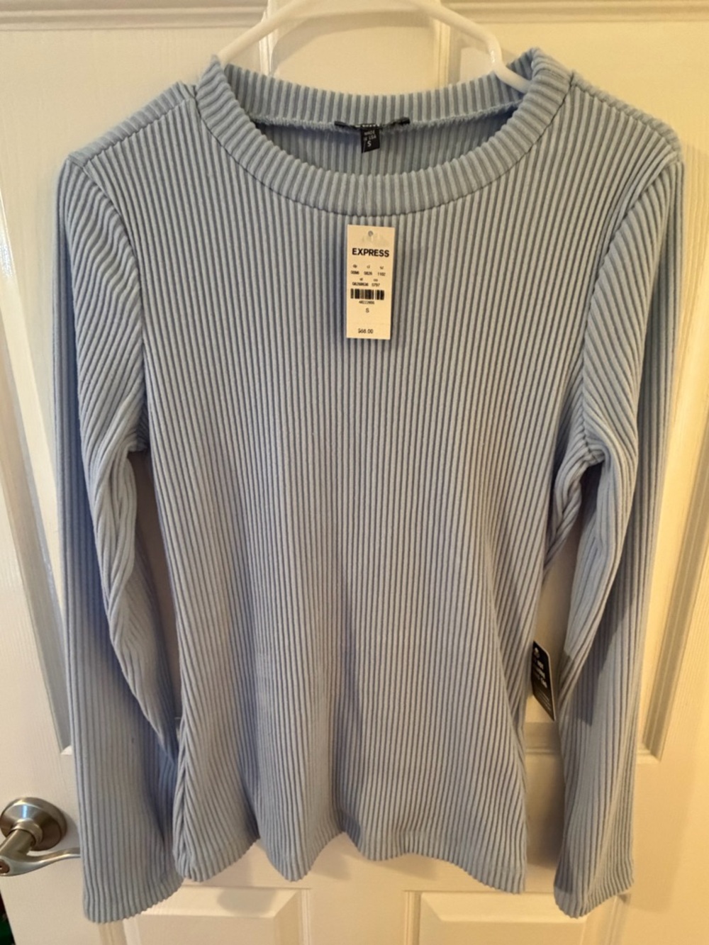 Express Ribbed Sweater NWT